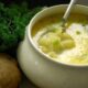 Рецепт согревающего картофельного супа с имбирем