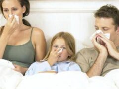 Как не заразиться простудой или гриппом от члена семьи